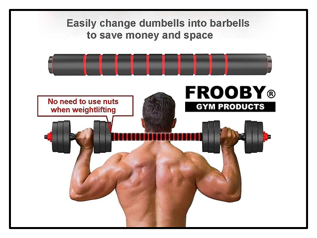 20/30kg Dumbbell Barbell Set Pair Hand Weights - Ravar
