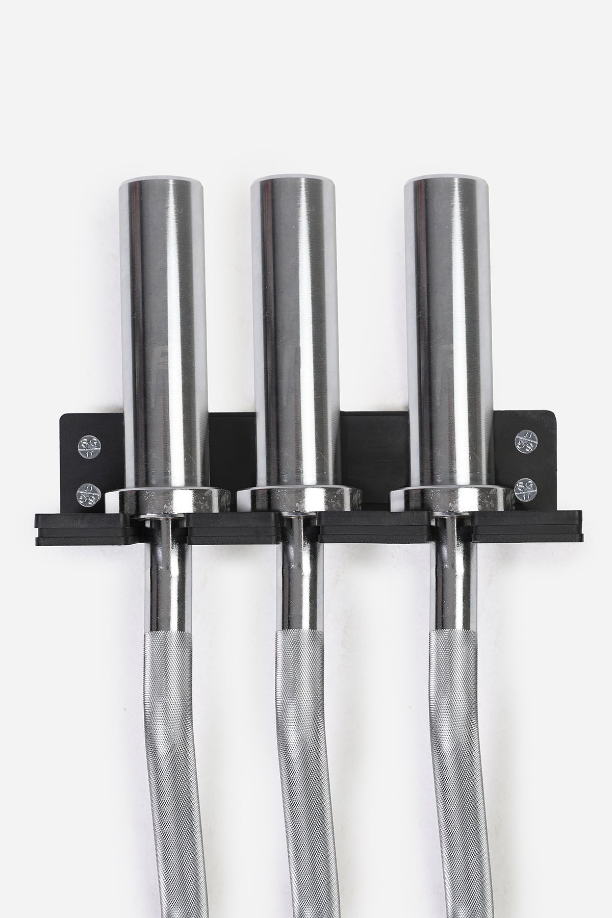 Northern 3 Barbell Holder Wall Mounted Vertical Rack Triple Hanger - Ravar