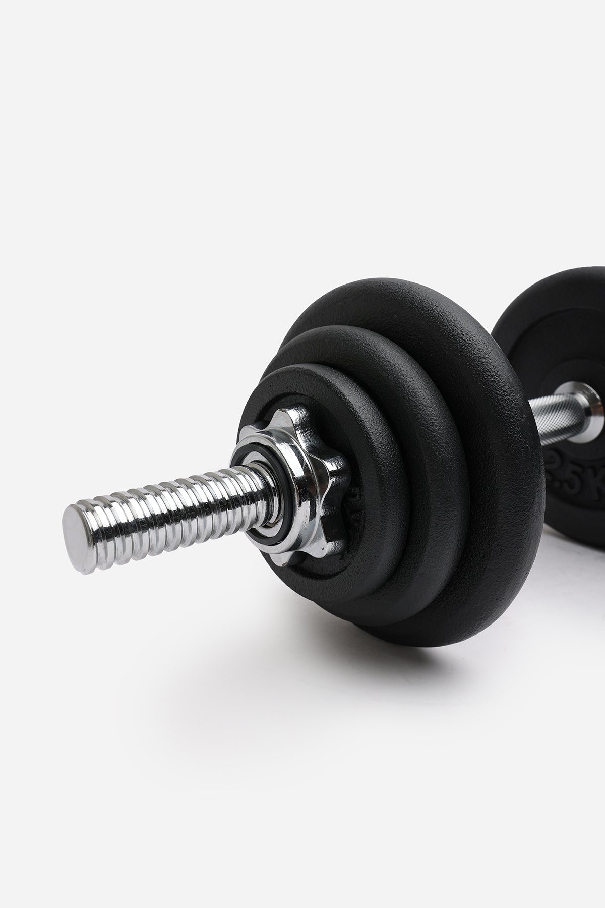 Northern 20kg Adjustable Cast Iron Dumbbell Spinlock Set - Ravar