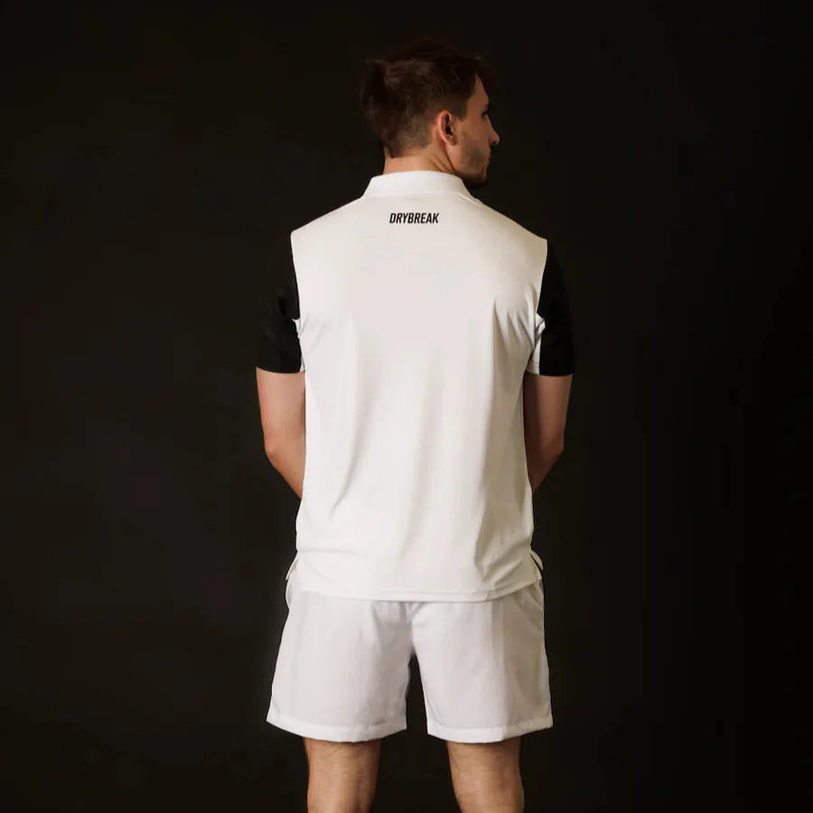 Men's Polo Shirt Drybreak White - Ravar