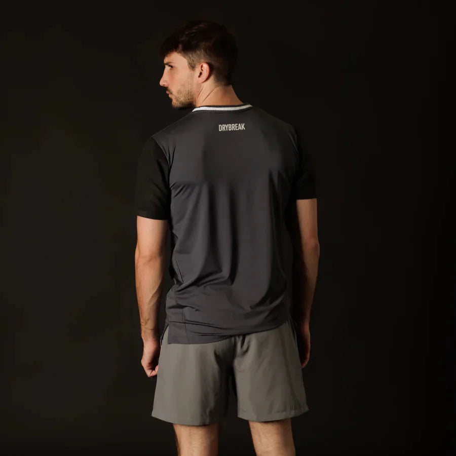 Men's Advanced T-Shirt Drybreak Grey - Ravar