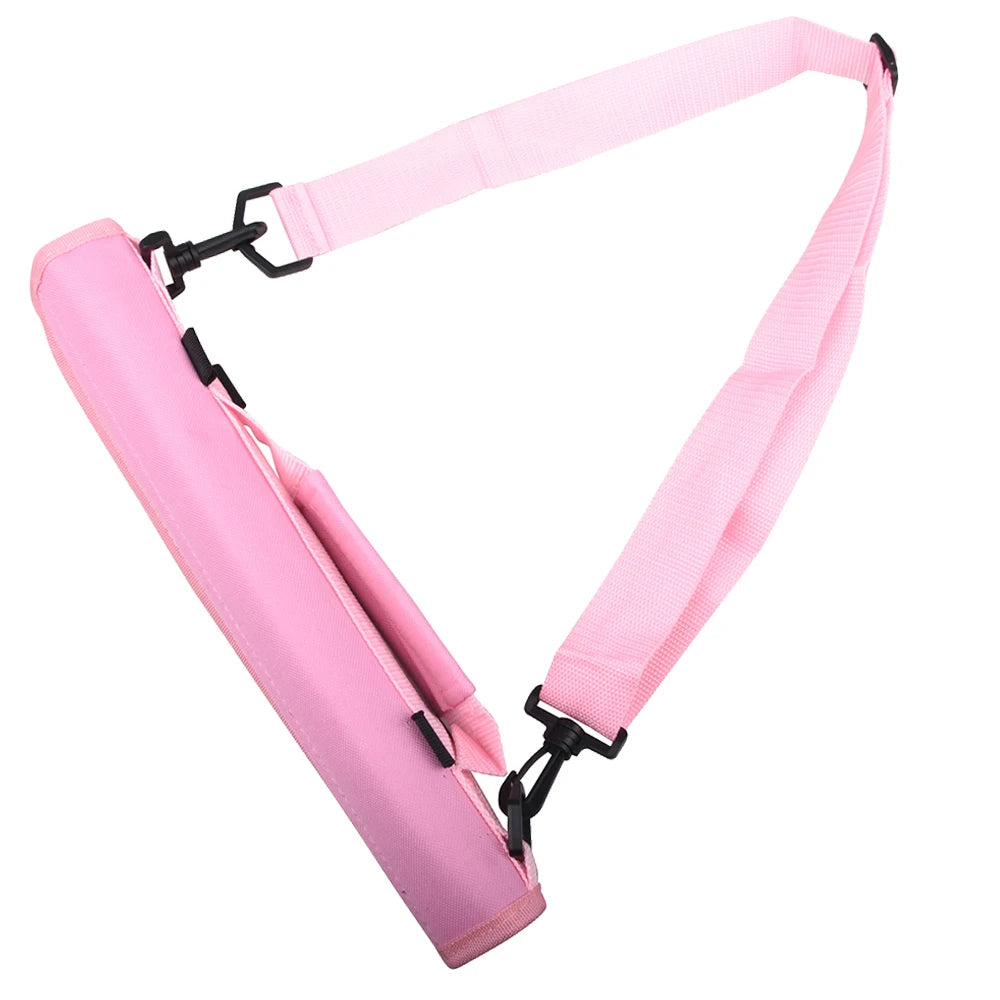 Mini Portable Golf Club Bag – Lightweight Nylon Golf Gun Carrier with Adjustable Shoulder Strap (Holds 1–5 Clubs) - Ravar