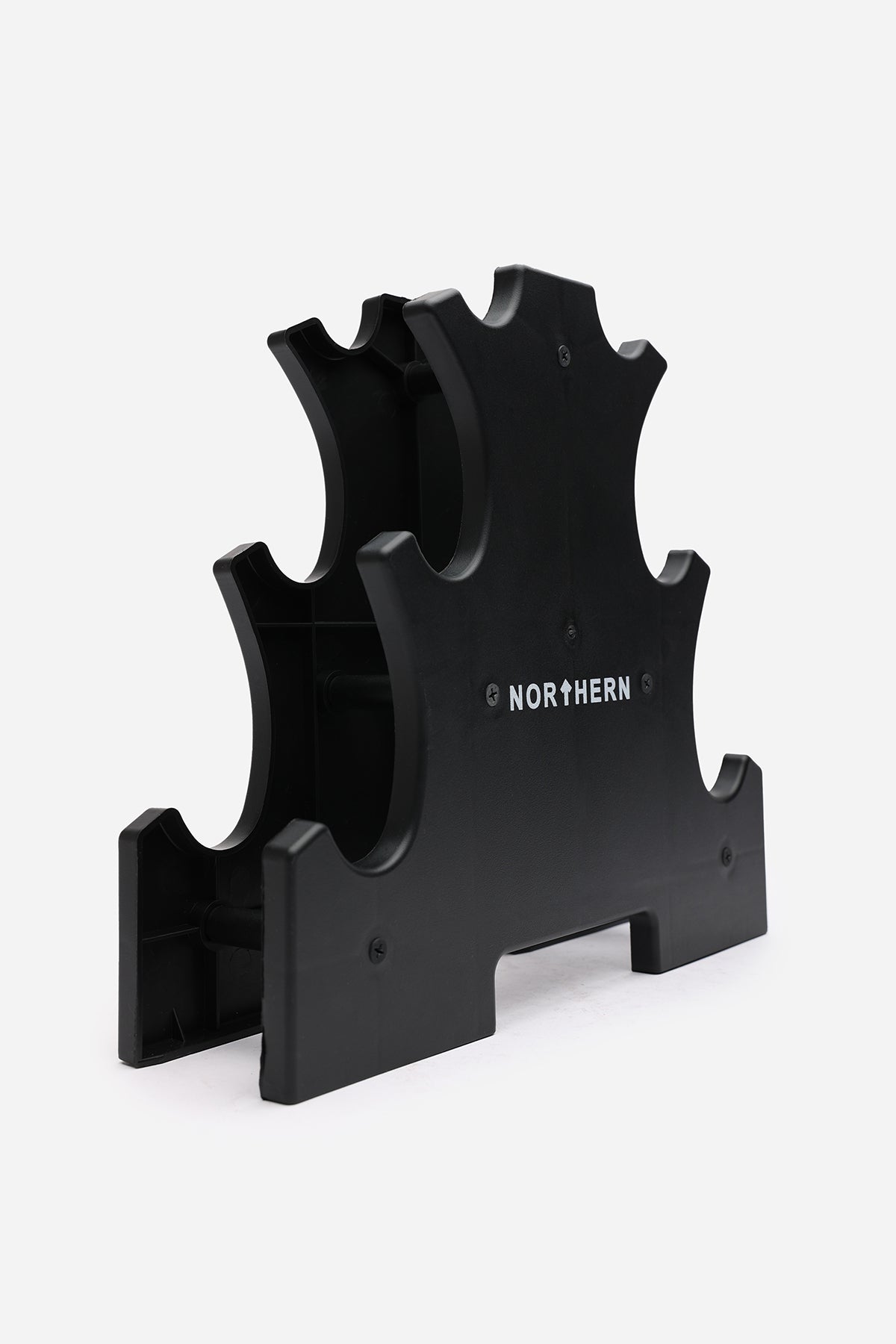 Northern 3-Tier Storage Holder Dumbbell Mini Rack Black - Ravar