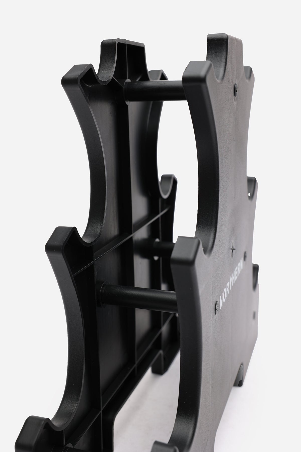 Northern 3-Tier Storage Holder Dumbbell Mini Rack Black - Ravar