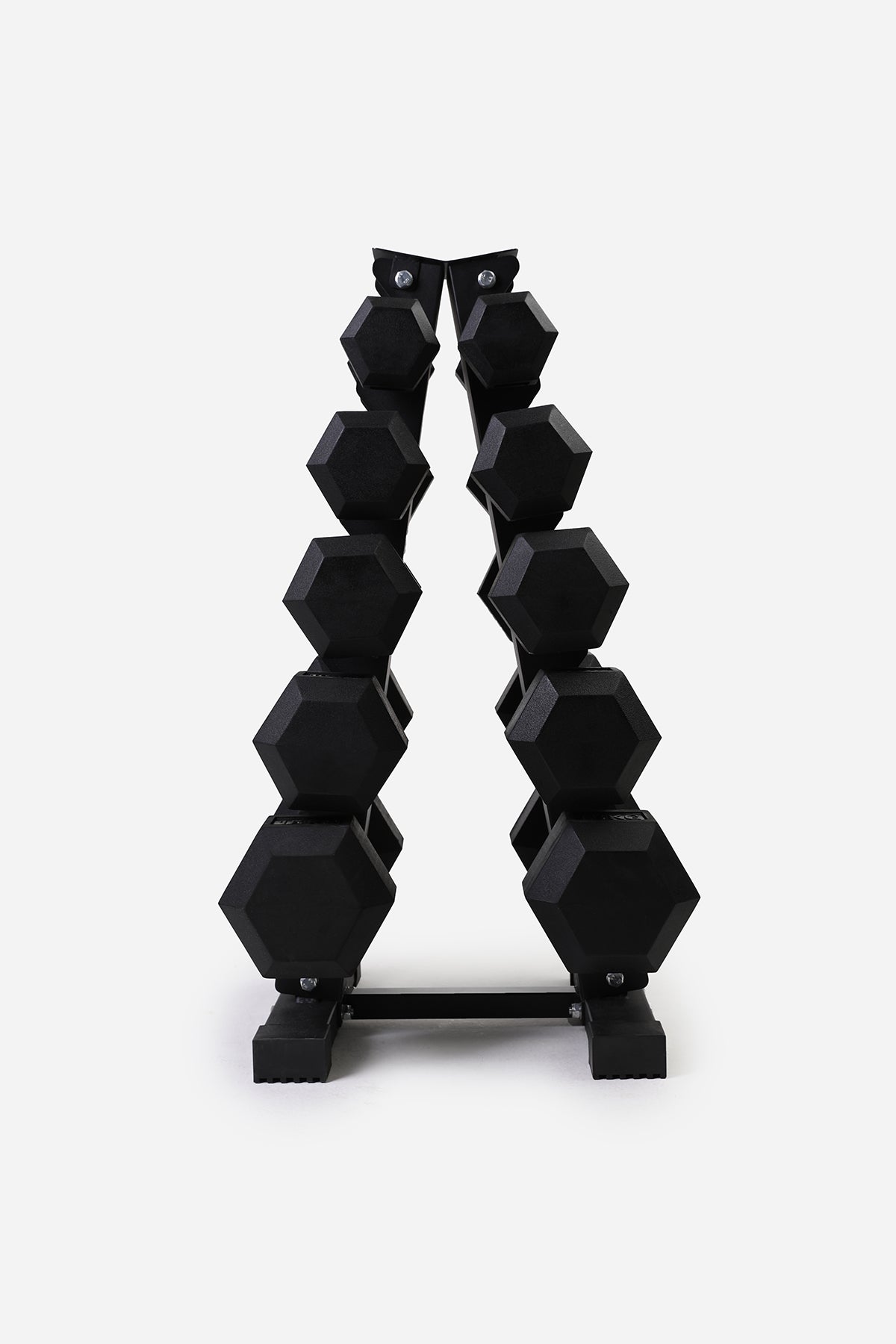 Northern Dumbbell A-Frame Storage Holder Rack Black - Ravar