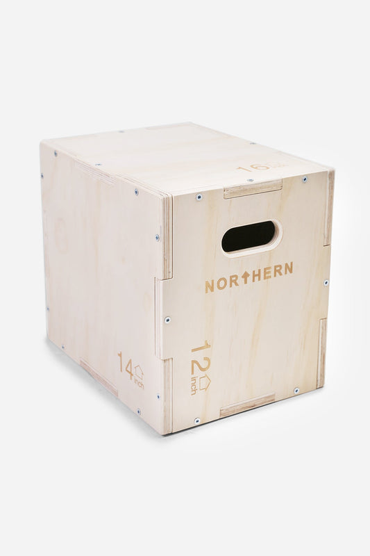 Northern Plyometric Plyo Jump Box Wood Premium Exercise Equipment - Ravar