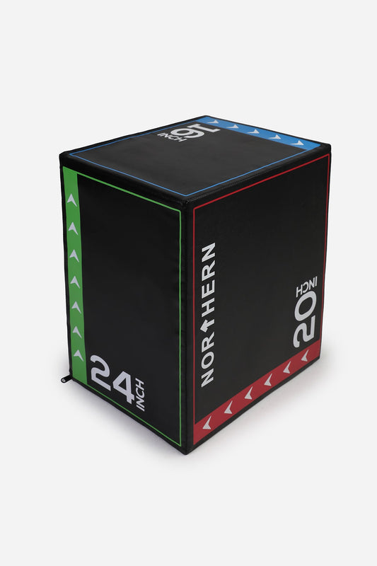 Northern Soft Plyometric Plyo Jump Box Premium Exercise Equipment 3 in 1 - Ravar