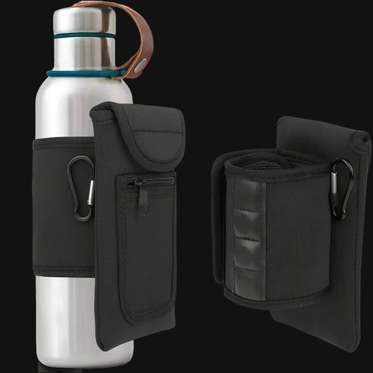 Magnetic Neoprene Water Bottle Sleeve - Gym & Outdoor Essential - Ravar