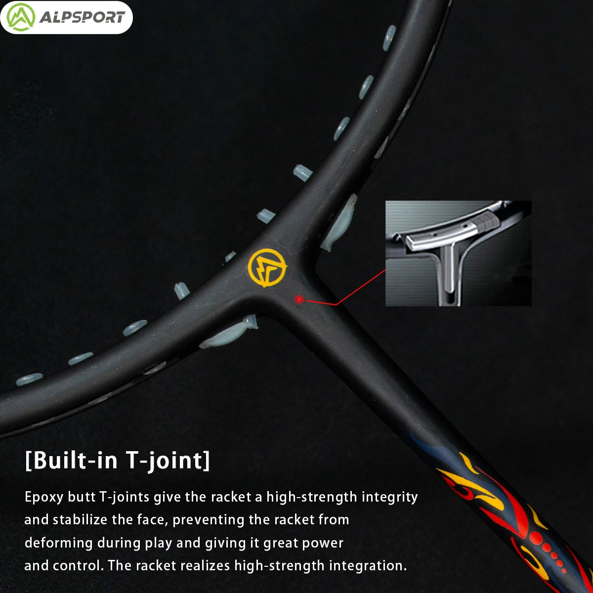 Badminton Racket – Carbon Fiber Offensive Racket for Adults & Teens | 22-27LBS Lightweight Pro Training Racket - Ravar