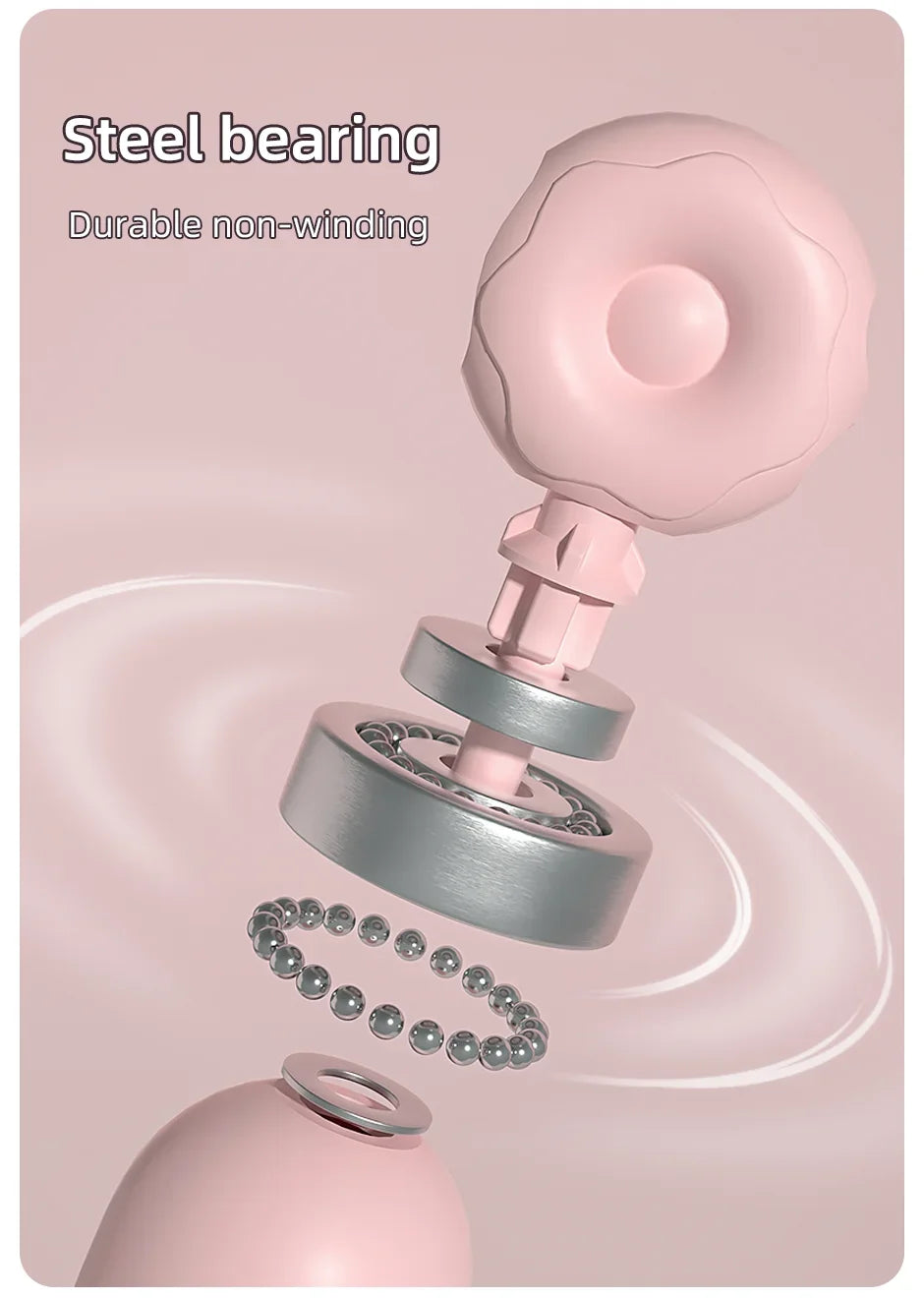 Cordless Weighted Jump Rope with Counter – Tangle-Free Fitness Skipping Rope (Blue) - Ravar