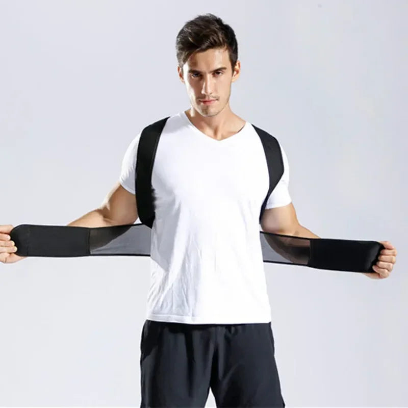 Adjustable Posture Corrector – Back & Shoulder Support for Men and Women - Ravar