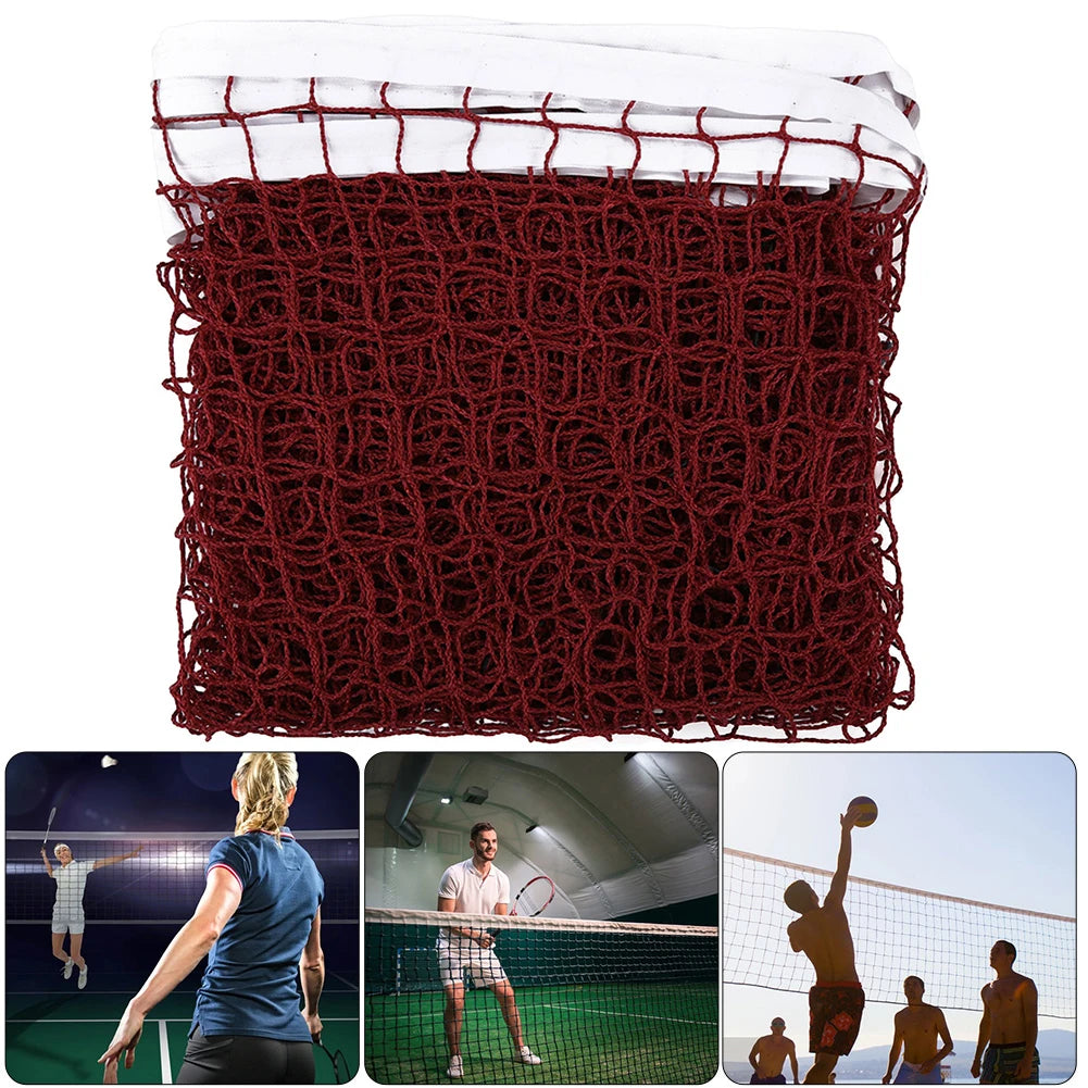 Badminton Replacement Net – Durable Polypropylene Mesh for Badminton, Tennis, Volleyball (Multiple Sizes) - Ravar