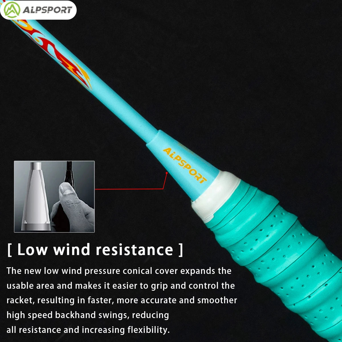 Badminton Racket – Carbon Fiber Offensive Racket for Adults & Teens | 22-27LBS Lightweight Pro Training Racket - Ravar