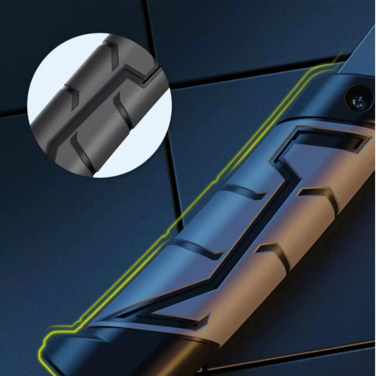 Adjustable Power Twister – Upper Body Strength Trainer for Arms & Chest - Blue - Ravar