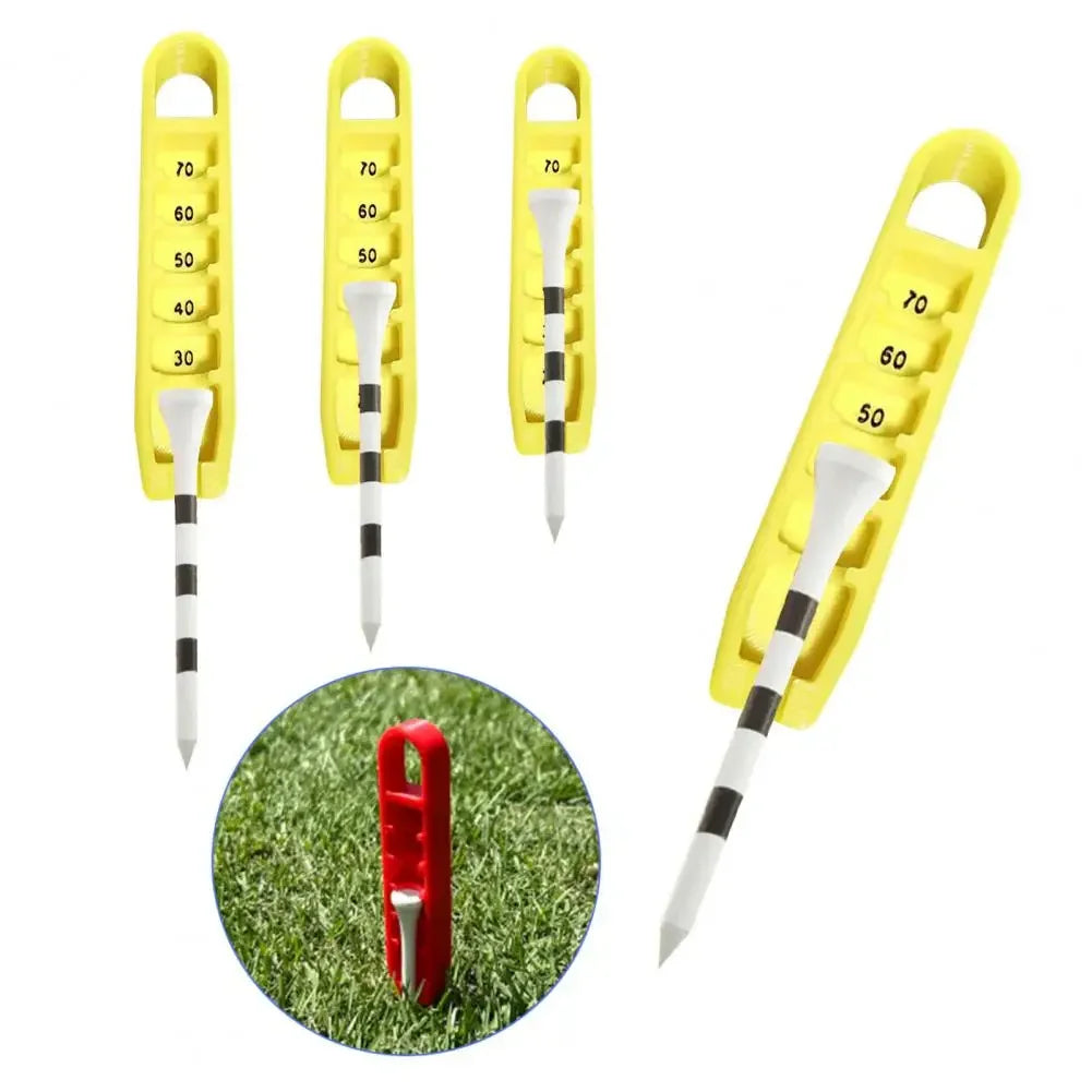 Golf Tee Height Elevator – 3D Printed Adjustable Gauge for Consistent Tee Placement (20–70mm) | Compact & Portable Tee Tool - Ravar