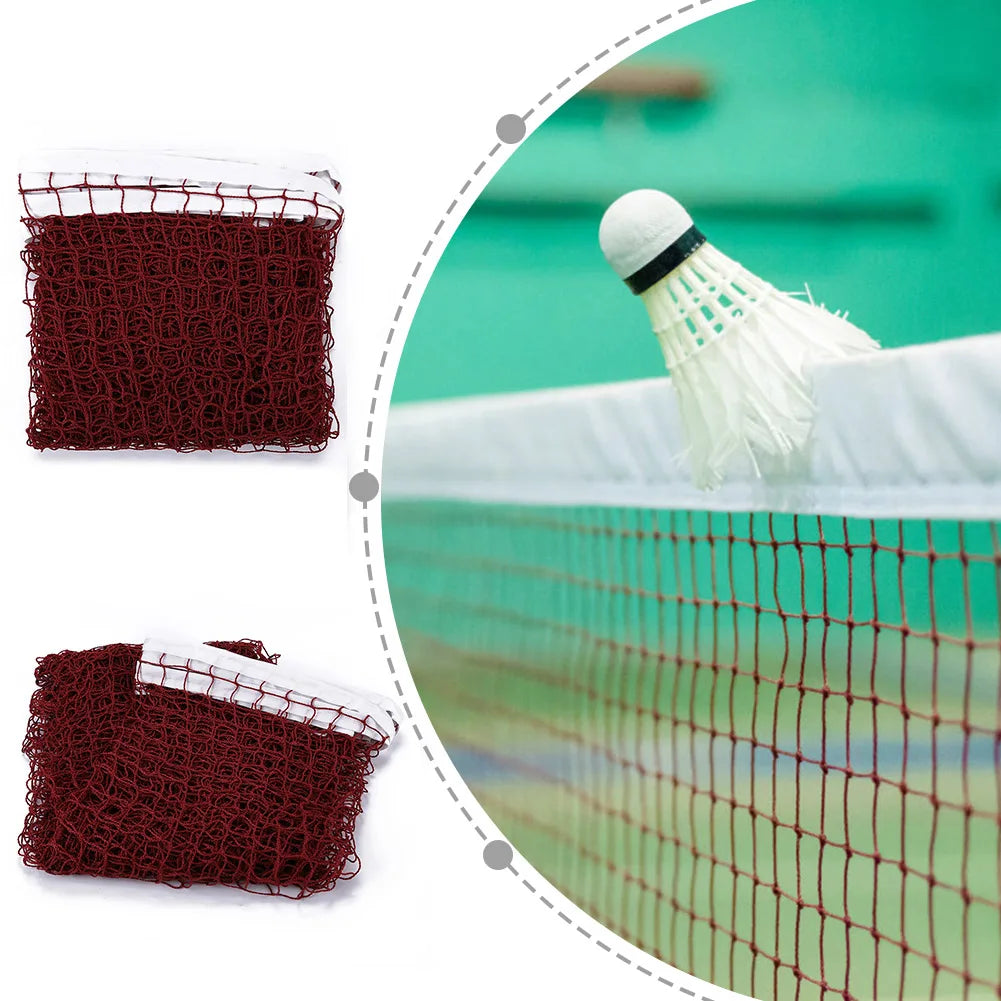 Badminton Replacement Net – Durable Polypropylene Mesh for Badminton, Tennis, Volleyball (Multiple Sizes) - Ravar