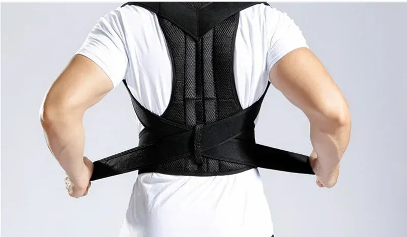 Adjustable Posture Corrector – Back & Shoulder Support for Men and Women - Ravar