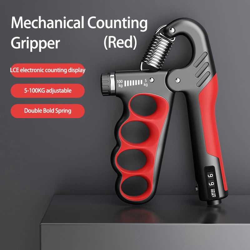Adjustable Digital Forearm & Grip Strength Trainer - Ravar