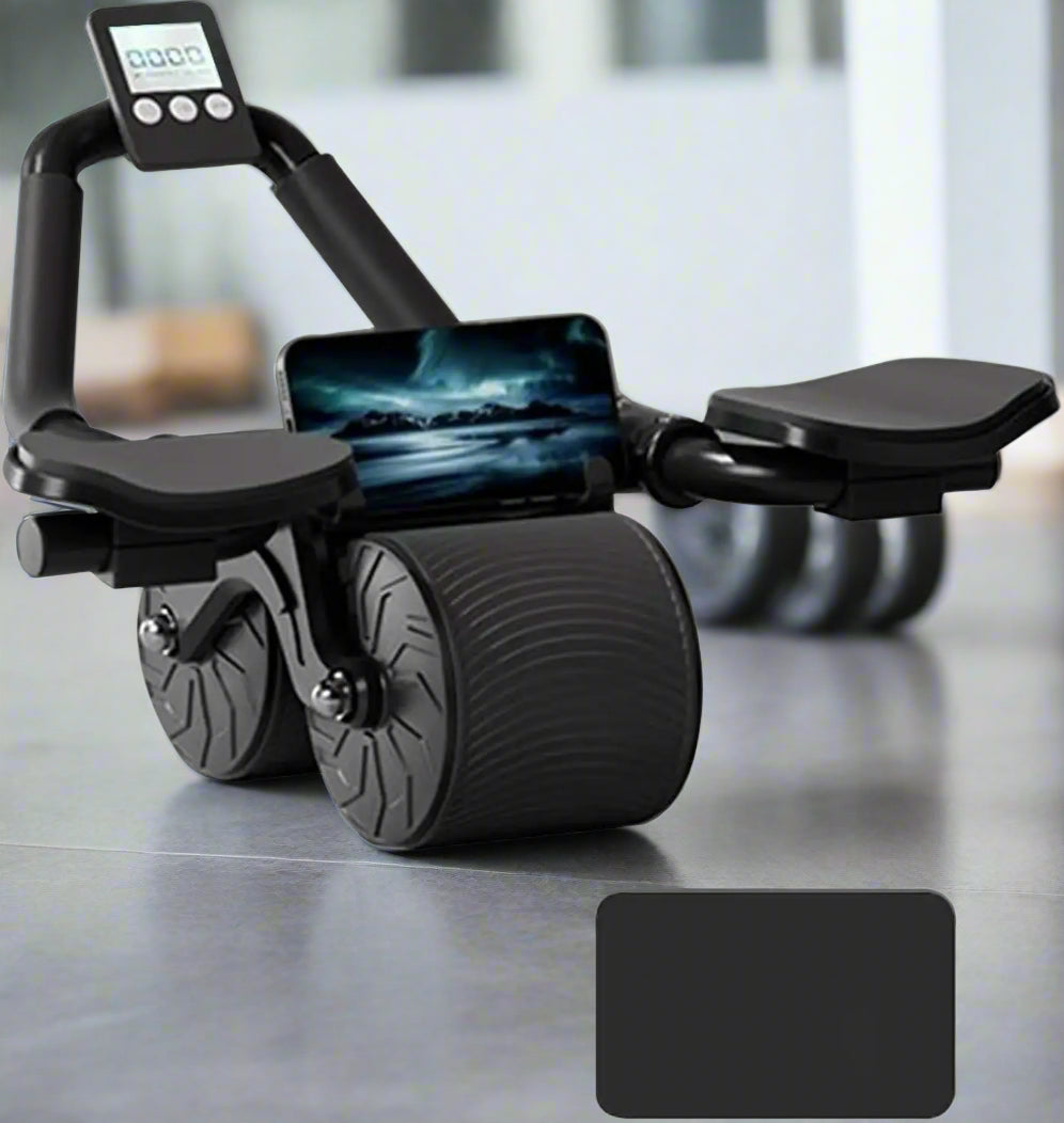 Automatic Abdominal Wheel – Core Muscle Trainer with Counter Display - Ravar