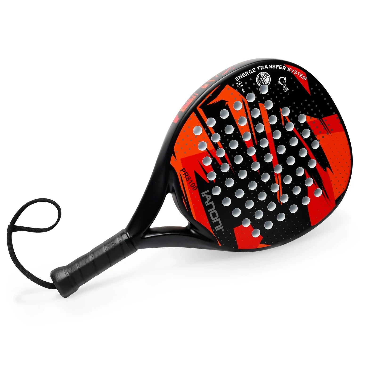 IANONI Carbon Fiber Padel Racket – Lightweight EVA Core for Power & Control - Ravar