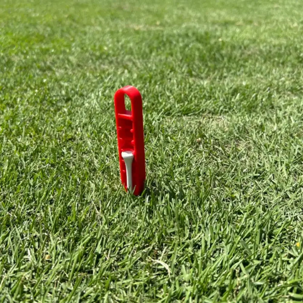 Golf Tee Height Elevator – 3D Printed Adjustable Gauge for Consistent Tee Placement (20–70mm) | Compact & Portable Tee Tool - Ravar