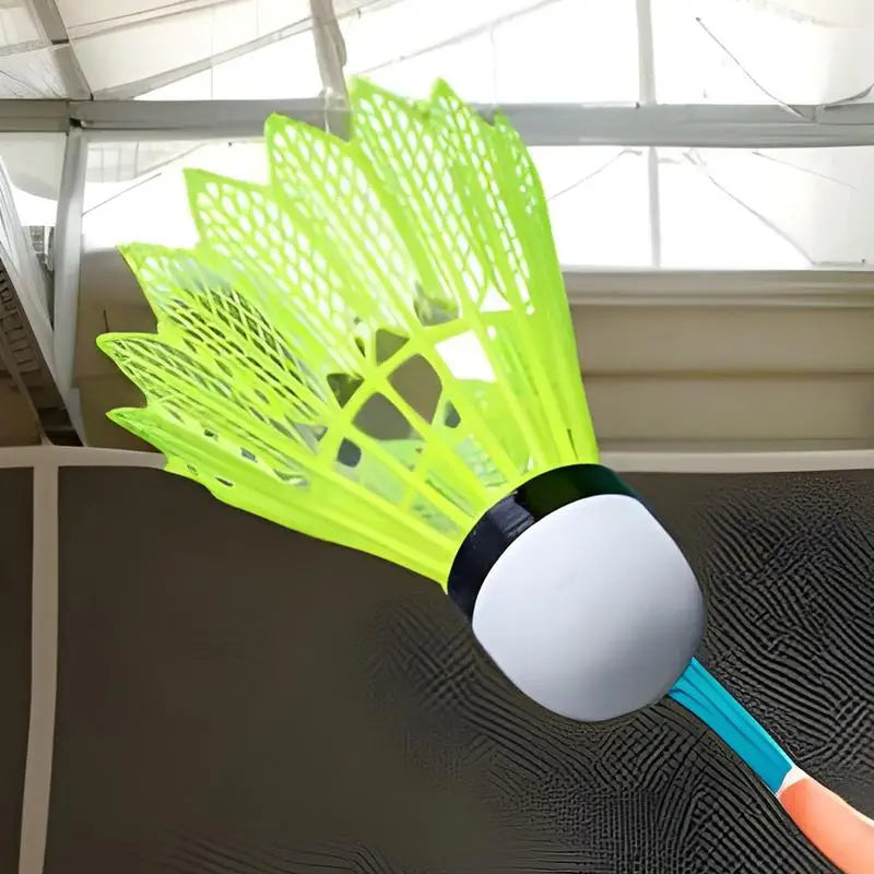 LED Glowing Badminton Shuttlecock Set (4-Pack) – Windproof, Durable, Night Play Ready - Ravar