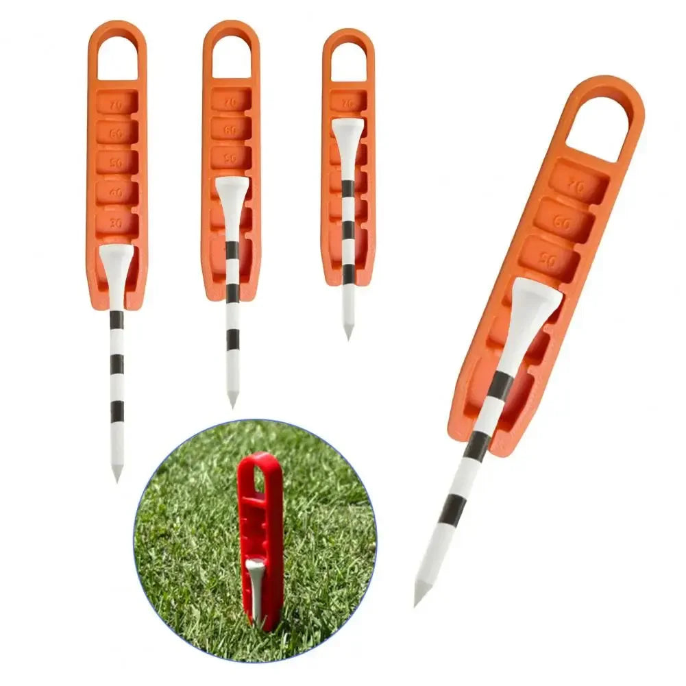 Golf Tee Height Elevator – 3D Printed Adjustable Gauge for Consistent Tee Placement (20–70mm) | Compact & Portable Tee Tool - Ravar