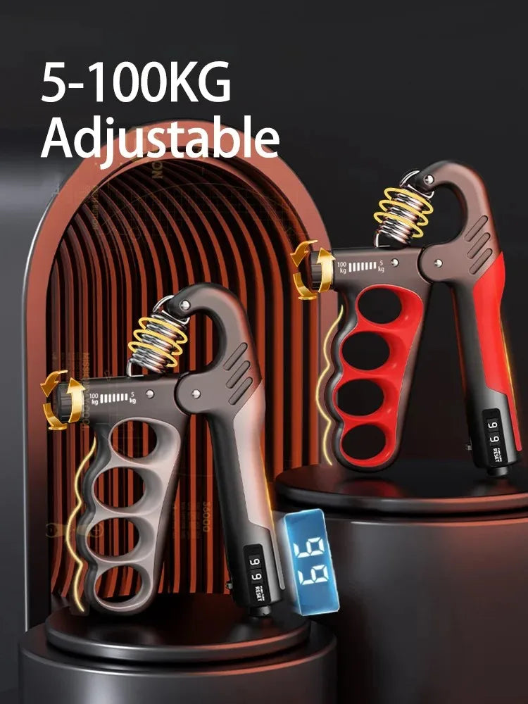 Adjustable Digital Forearm & Grip Strength Trainer - Ravar