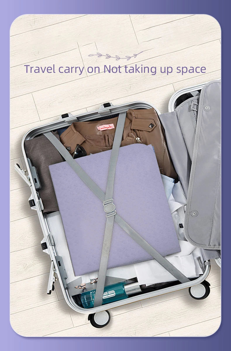 Foldable Yoga Mats Are Suitable for Travel Non-slip, Eco-friendly, Lightweight Folding Exercise Mats, Portable Home Gyms and Out - Ravar