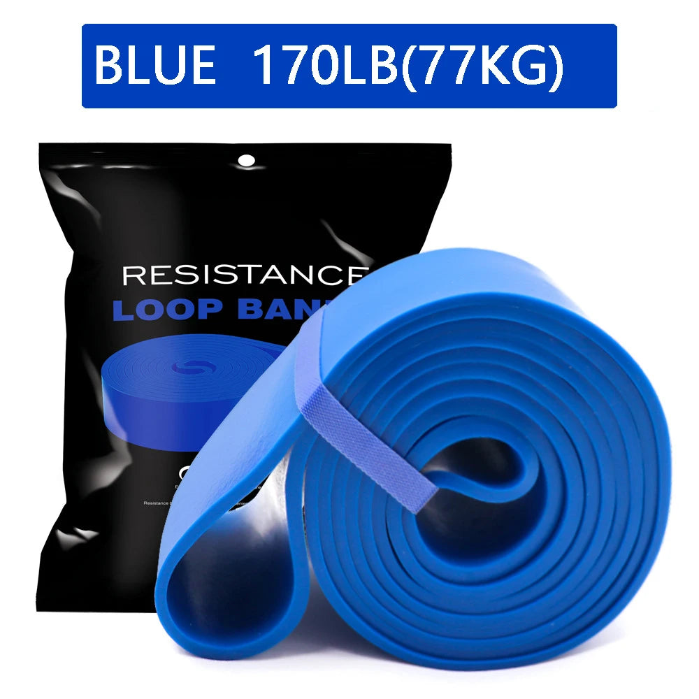Latex Resistance Bands Pull Up Gym Home Fitness Rubber Expander Loop Strength Assist Workout Training Equipment - Ravar