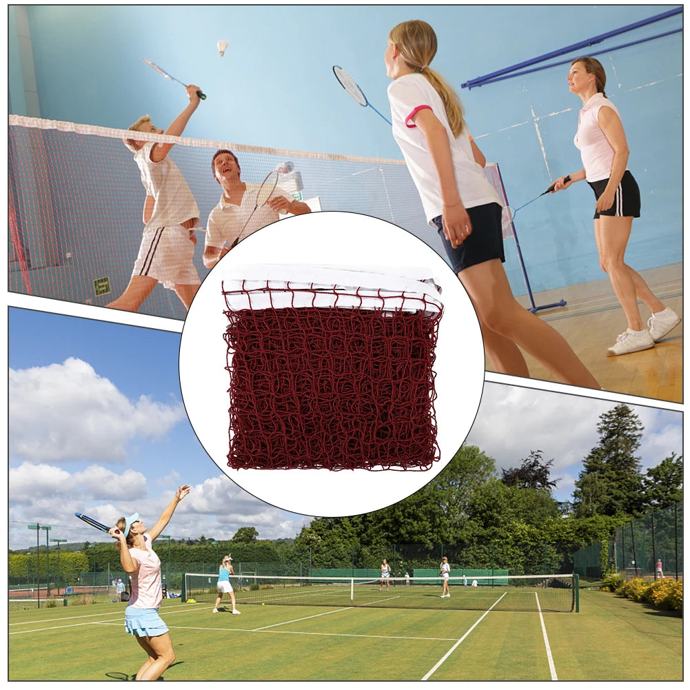 Badminton Replacement Net – Durable Polypropylene Mesh for Badminton, Tennis, Volleyball (Multiple Sizes) - Ravar