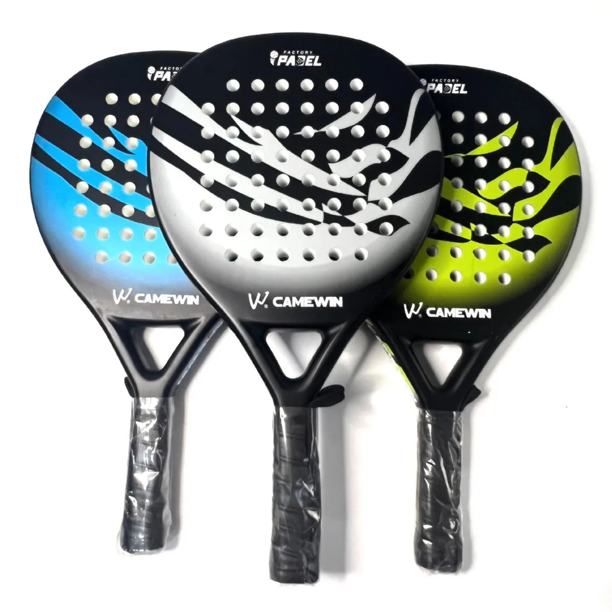 IANONI Carbon Fiber Padel Racket – Lightweight EVA Core for Power & Control - Ravar