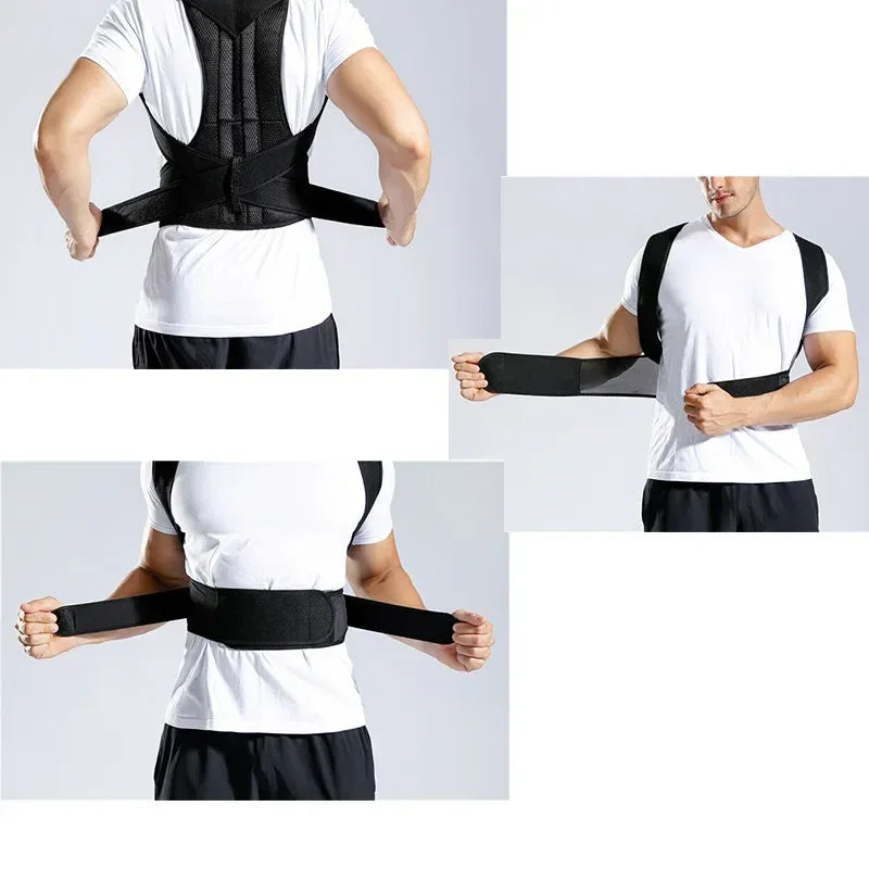 Adjustable Posture Corrector – Back & Shoulder Support for Men and Women - Ravar