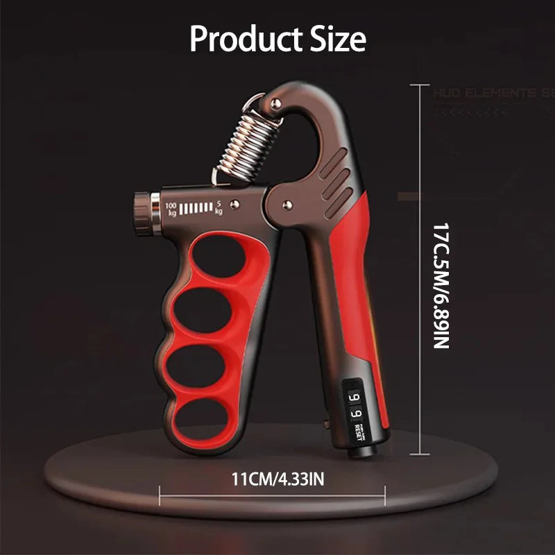 Adjustable Digital Forearm & Grip Strength Trainer for forearm workouts - Ravar