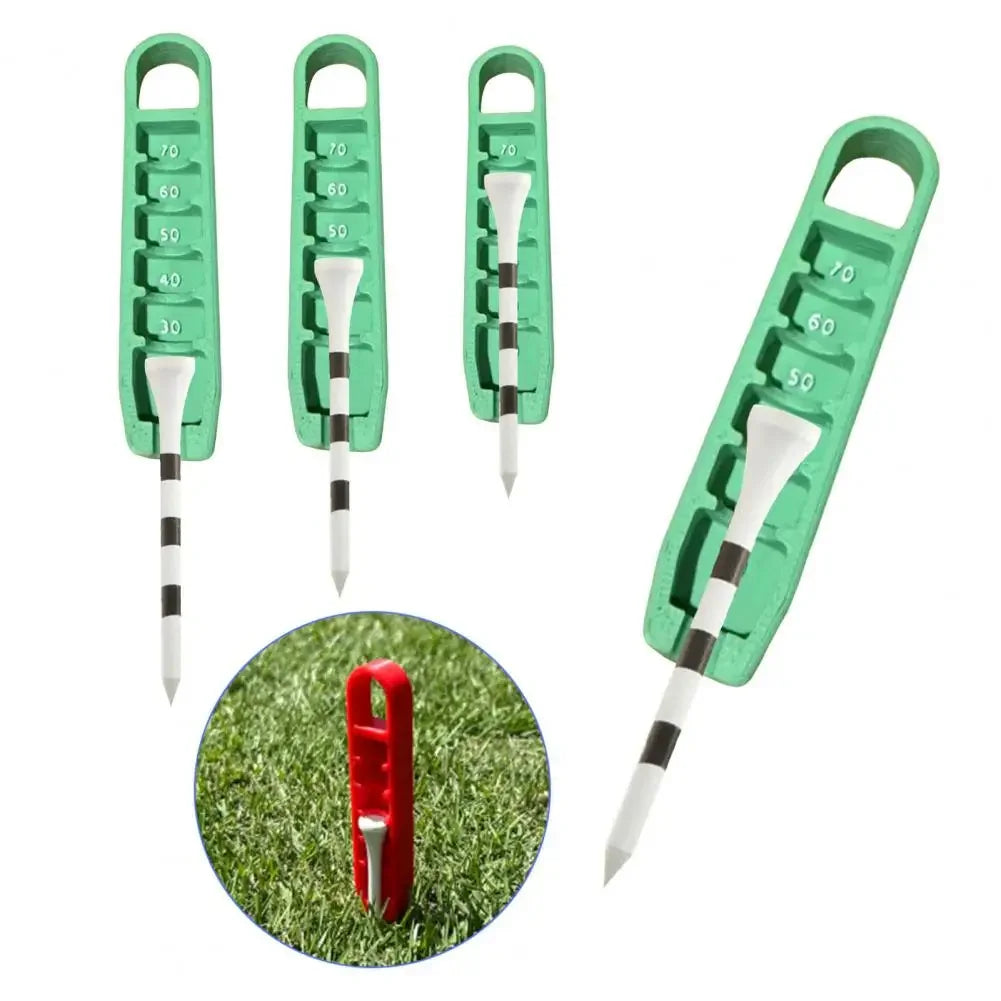 Golf Tee Height Elevator – 3D Printed Adjustable Gauge for Consistent Tee Placement (20–70mm) | Compact & Portable Tee Tool - Ravar