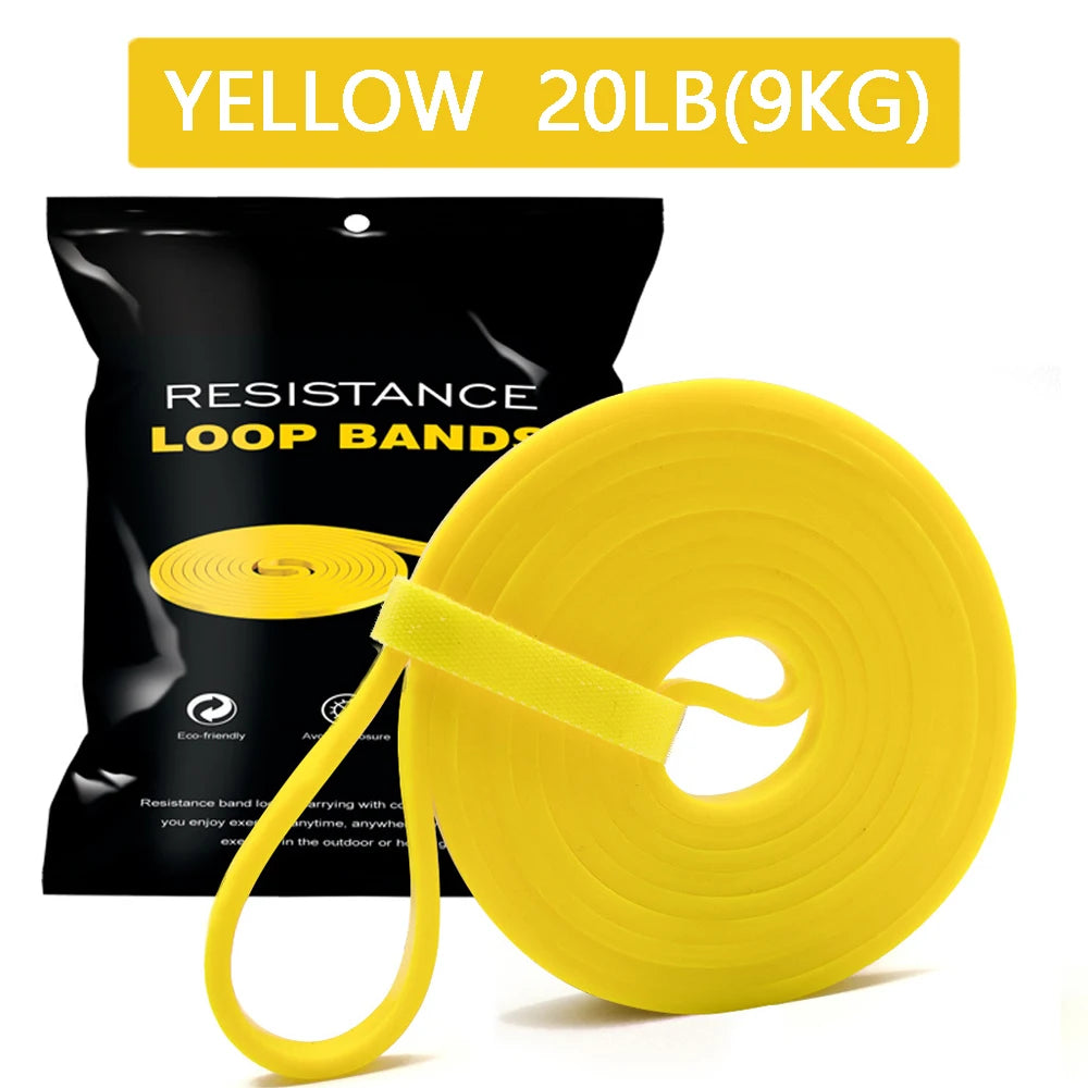 Latex Resistance Bands Pull Up Gym Home Fitness Rubber Expander Loop Strength Assist Workout Training Equipment - Ravar