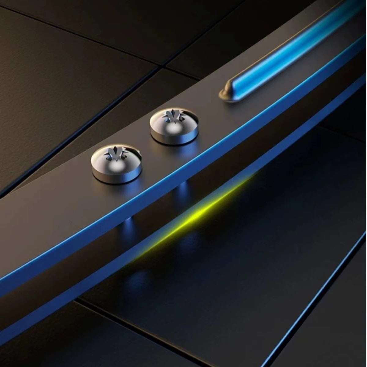 Adjustable Power Twister – Upper Body Strength Trainer for Arms & Chest - Blue - Ravar