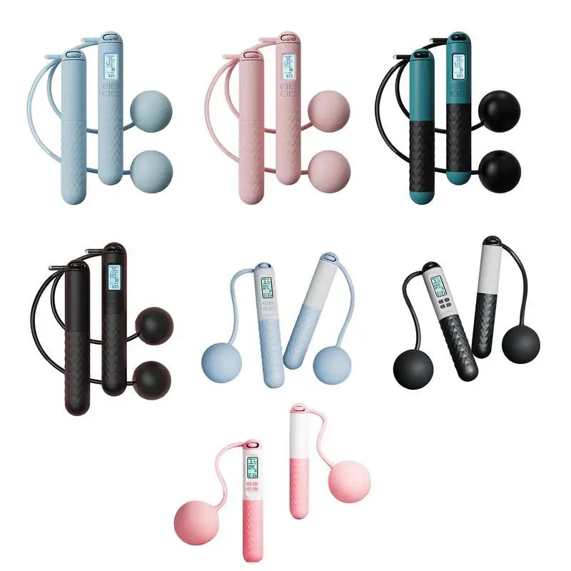 Cordless Smart Weighted Jump Rope For Fitness Training - Ravar