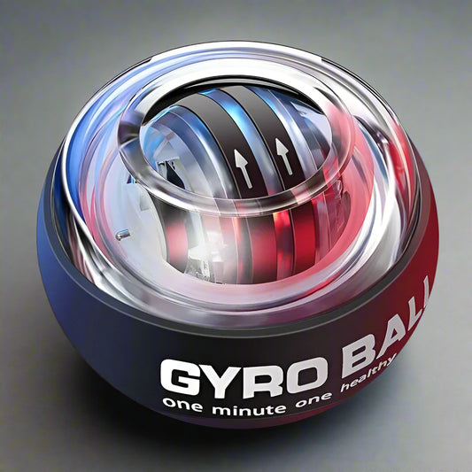 100KG Gyro Power Ball – LED Wrist & Hand Strengthener for Muscle Training - Ravar