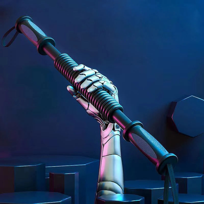20–50kg Power Twister Arm Strength Bar – Adjustable Arm & Chest Workout Tool - Ravar