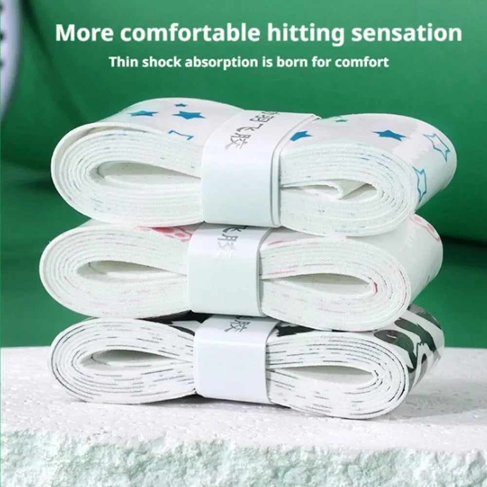 Cartoon Cat Paw/Panda Racket Grip – Sweat-Absorbent PU Handle for Badminton, Tennis & Fishing Rods - Ravar