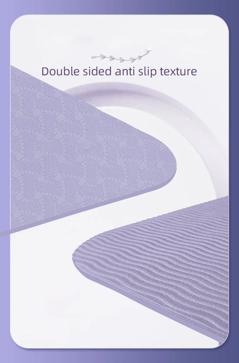 Foldable Yoga Mats Are Suitable for Travel Non-slip, Eco-friendly, Lightweight Folding Exercise Mats, Portable Home Gyms and Out - Ravar