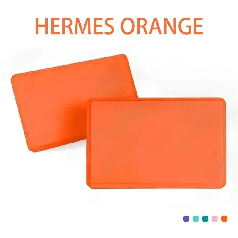 High Density Yoga Foam Blocks Non-slip Solid Color Yoga Balance Fitness Dance Supplies For Yoga Pilates And Meditation - Ravar