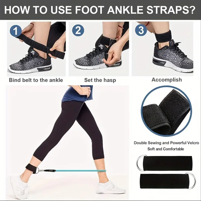 Beginner Fitness Resistance Bands – Lightweight & Portable Strength Training Equipment - Ravar