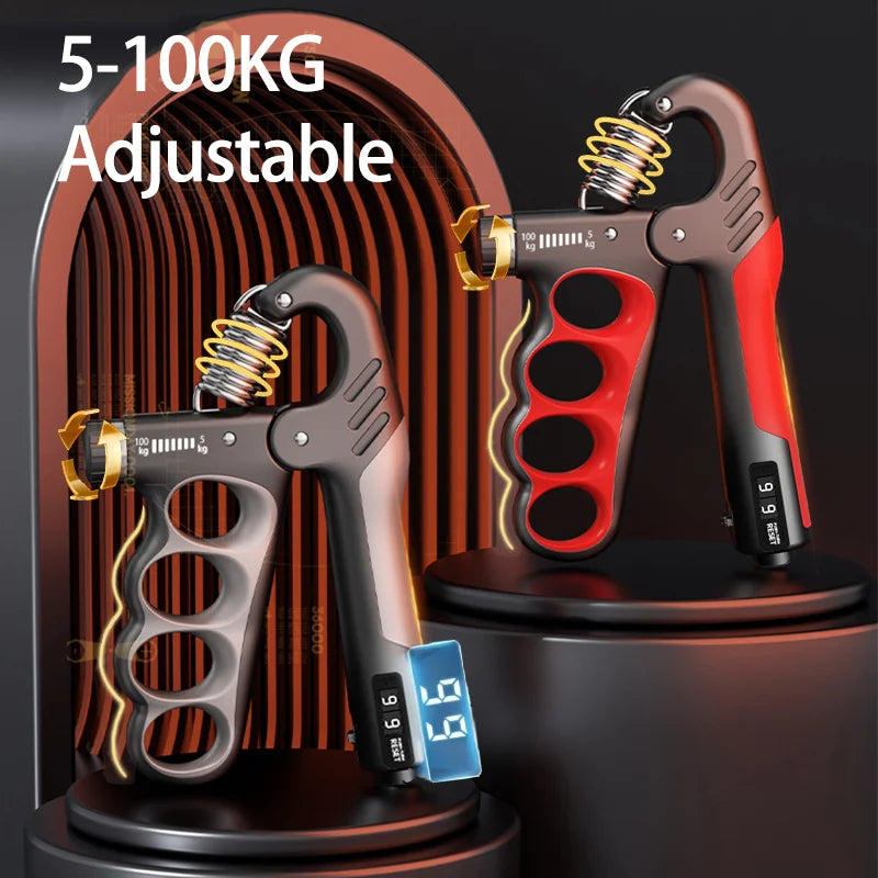 Adjustable Digital Forearm & Grip Strength Trainer for forearm workouts - Ravar