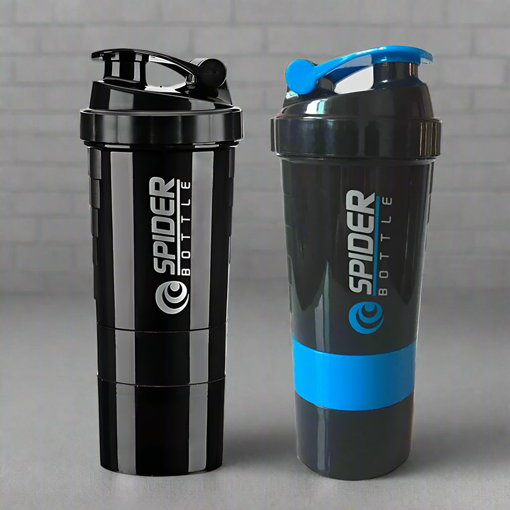 3-Layer Shaker Protein Bottle – The Ultimate Mixing Companion for Your Fitness Journey - Ravar