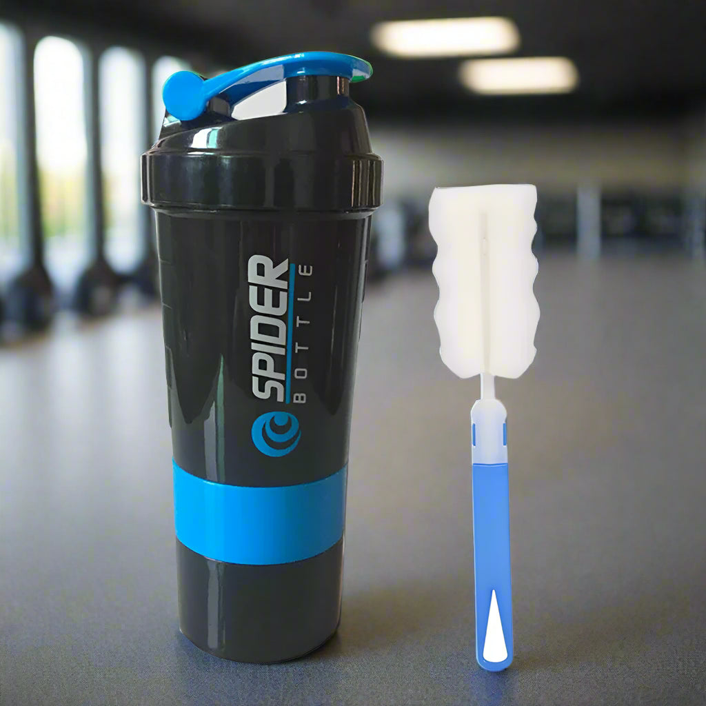 3-Layer Shaker Protein Bottle – The Ultimate Mixing Companion for Your Fitness Journey - Ravar