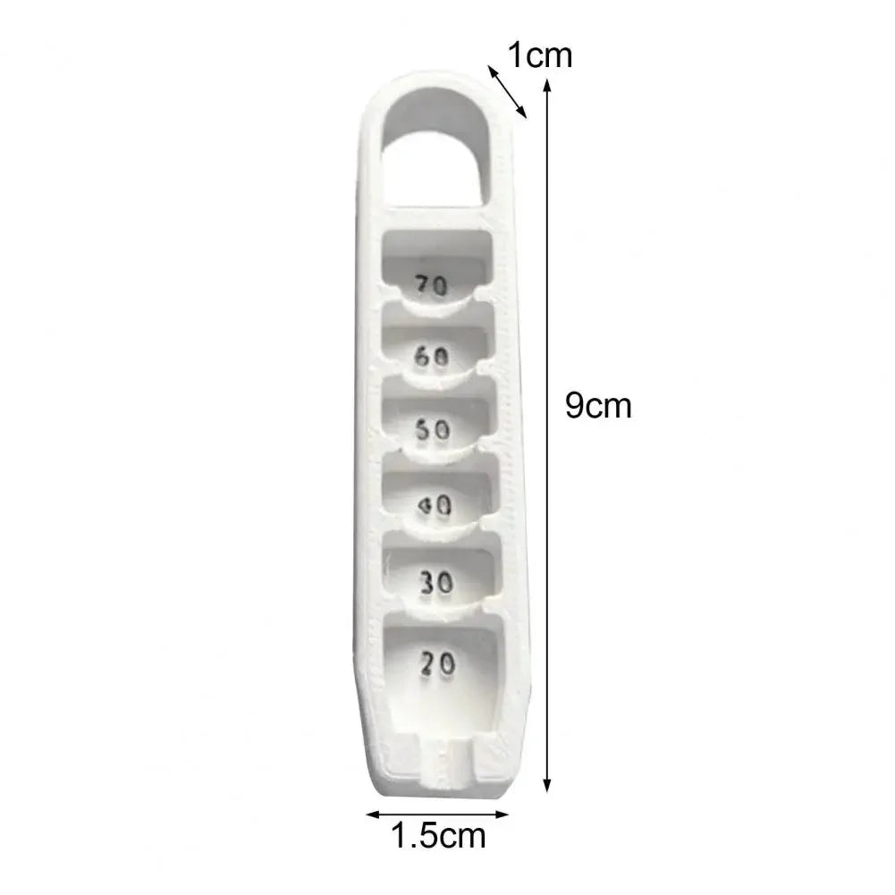 Golf Tee Height Elevator – 3D Printed Adjustable Gauge for Consistent Tee Placement (20–70mm) | Compact & Portable Tee Tool - Ravar