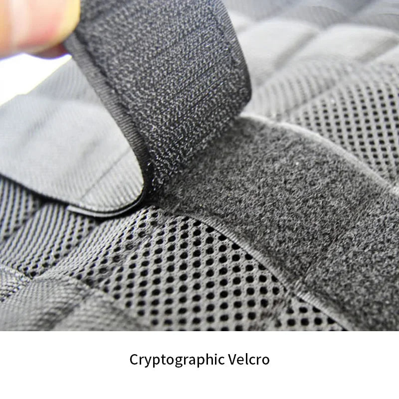 Adjustable Weighted Vest 15/35KG – Gym Fitness Training Jacket for Running & Workouts - Ravar