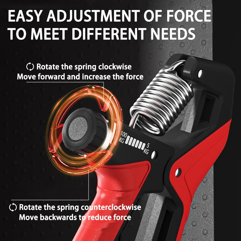 Adjustable Resistance Grip & Forearm Strength Trainer - Ravar